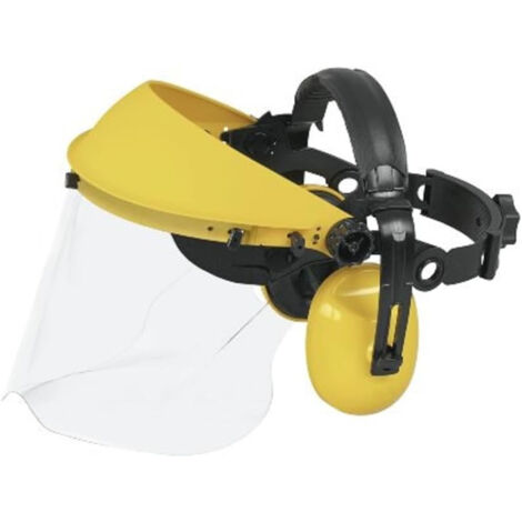 McCulloch - Casque anti-bruit universel avec visière et protections auditives -
57-76.165.04 (1/4)