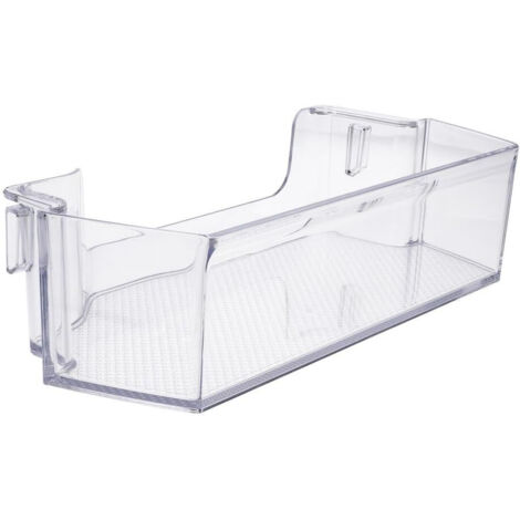 Balconnet transparent porte gauche (35 x 15,5 x 9 cm) pour réfrigérateur Haier -
0060229765A (1/5)
