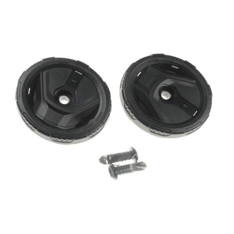 Jeu de 2 roues pour nettoyeur haute pression – Accessoire pour terrains accidentés – Longueur 20cm – Compatible KÄRCHER