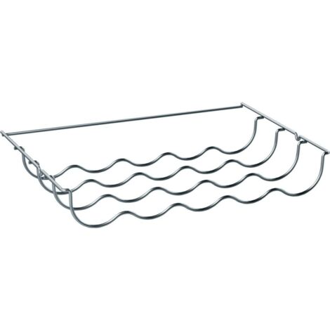 Etagere porte-bouteilles chromee (45x29x6 cm) pour Refrigerateur BOSCH 11010062