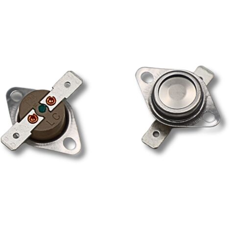 SOS Accessoire Kit 2 thermostats pour Sèche-linge C00095566, 095566 ARISTON HOTPOINT, BRANDT, INDESIT, PROLINE, VEDETTE (1/3)