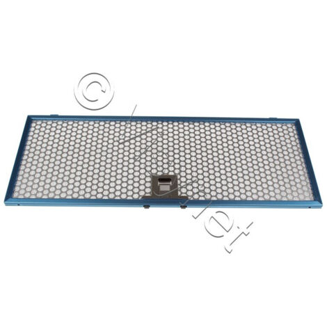 Filtre metallique anti graisse (460x177 mm) pour hotte Scholtes - C00113720 (1/2)