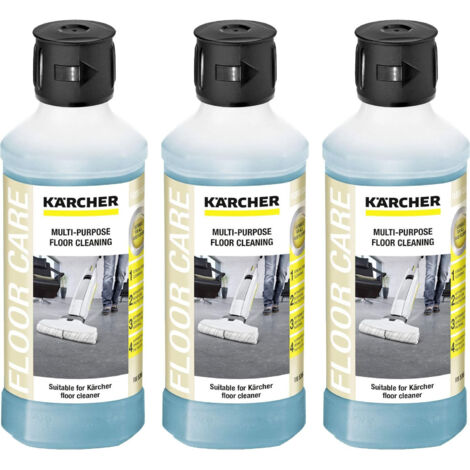 Lot de 3 nettoyants RM536 pour sols (500ml) pour Nettoyeur Haute Pression KARCHER - 62959440