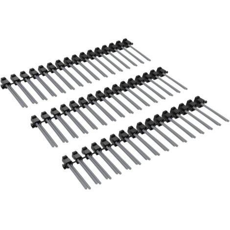 Kärcher – Bande de brosse nylon pour autolaveuse – Lot de 3 – Remplacement facile sans outil – Pour élimination des mauvaises herbes