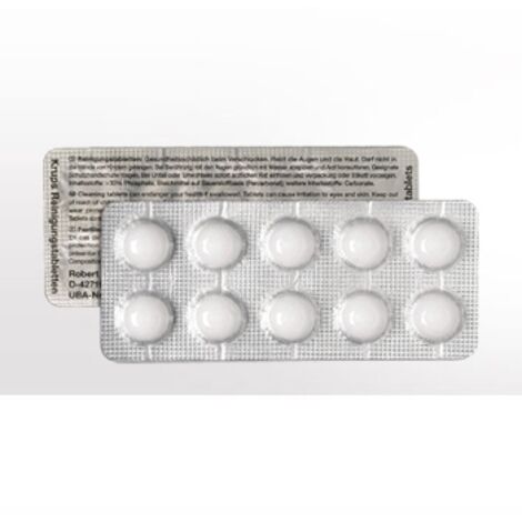 Pastilles detergentes (x10 1,5 g) pour Cafetiere, Expresso KRUPS XS300010