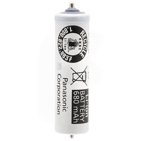 Batterie Li-Ion 680mAh AA pour tondeuse, rasoir electrique Panasonic - WESLV9ZL2519