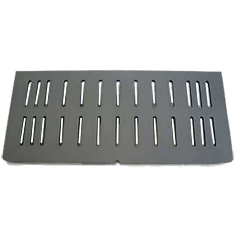 Grille de décendrage cheminée pour poêle à bois – Longueur 43,80cm – Largeur 19,70cm – Hauteur 1,90cm – Compatible avec modèles SUPRA