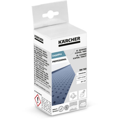 KARCHER Nettoyant pour moquettes 16 pastilles - 6.295-850.0