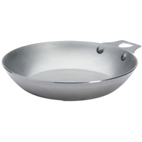 De Buyer - Poele amovible en tole d'acier MINERAL B - Diametre 24 cm -, Gris (1/3)