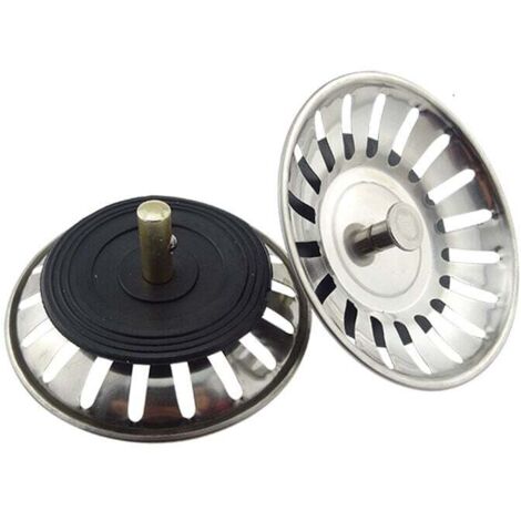 Franke – Bonde évier inox 83 mm – Système de vidage étanche – Compatible éviers Armonia et Galassia – Hauteur 16 mm (1/5)