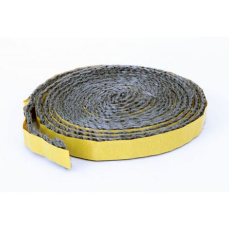 Joint de vitre plat pour poêles à bois et cheminées – Étanchéité optimale – Compatible avec modèles SUPRA – Longueur 5.5mm
