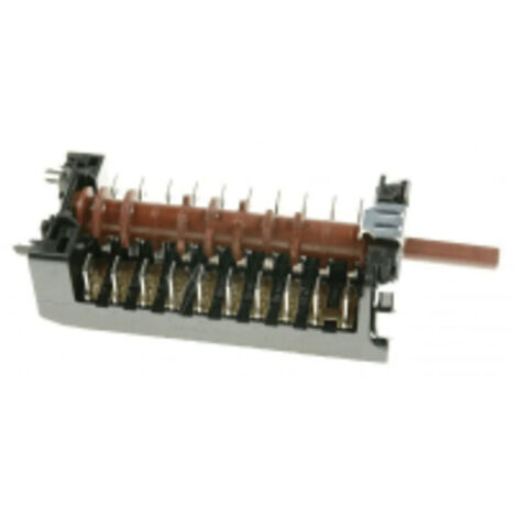 Commutateur de four compatible avec Rosieres – Tension 250V, courant 16A, branchement AMP Faston 6,3mm – 42827185