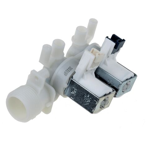 ELECTROVANNE 2 VOIES 180 pour LAVE LINGE WHIRLPOOL - 481010906666 (1/5)