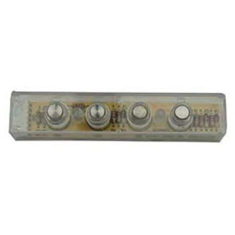 PLATINE POUSSOIRS pour HOTTE CANDY - 49023711 (1/3)