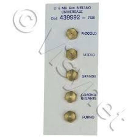 Gicleurs butane Ariston GLP 8 MB – Distribution uniforme du gaz – Performance optimale pour cuisson au gaz – Pièces détachées four/cuisinière