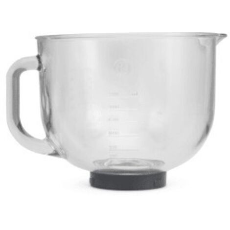 Bol en verre avec base de fixation pour robot kMix Kenwood - AW20011055