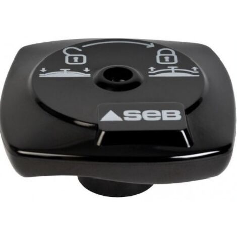 SEB – Poignée de serrage noire avec vis de fixation pour Cocotte-minute – Remplacement pour modèles 800400 à 804316 – Sécurité et fonctionnalité optimales - SS-790482