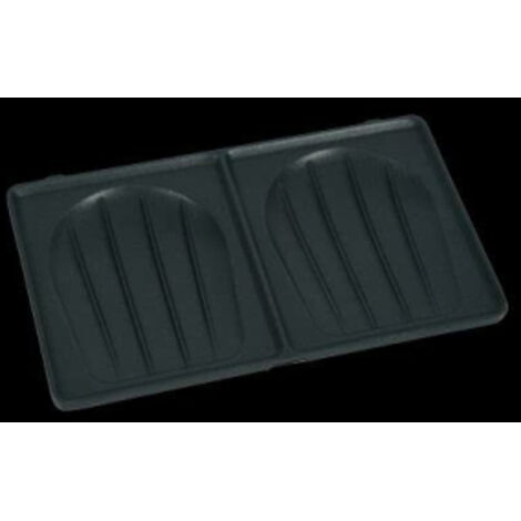 Plaque croque-monsieur pour gaufrier TEFAL SS-994737 – Préparez des croque-monsieur croustillants – Installation facile et rapide