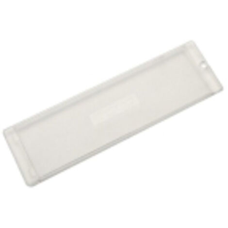Cache lampe (plafonnier) 221X65mm pour Hotte 481944229711, C00342523 ARISTON HOTPOINT, IGNIS, SCHOLTES, WHIRLPOOL