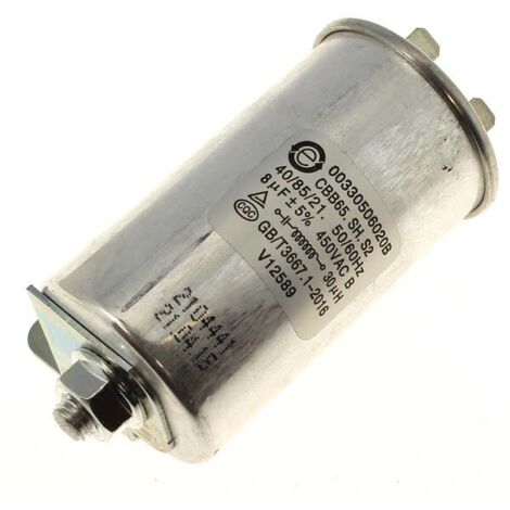 Condensateur 8uf 49052987 pour Seche-linge Haier (1/3)