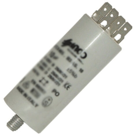 SOS Accessoire Condensateur 10mF 450V pour Sèche-linge 481981729147, C00770241 AEG, ALTUS, ARISTON HOTPOINT, ARTHUR MARTIN, ARTHUR MARTIN ELECTROLUX,