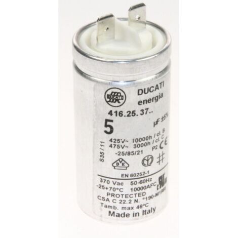 Condensateur de demarrage pour Hotte WHIRLPOOL 482000000036
