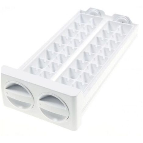 Beko – Bac à glaçons double twist pour congélateur – Pièce détachée incluse – Dimensions 25x10cm – 5912630100 (1/5)