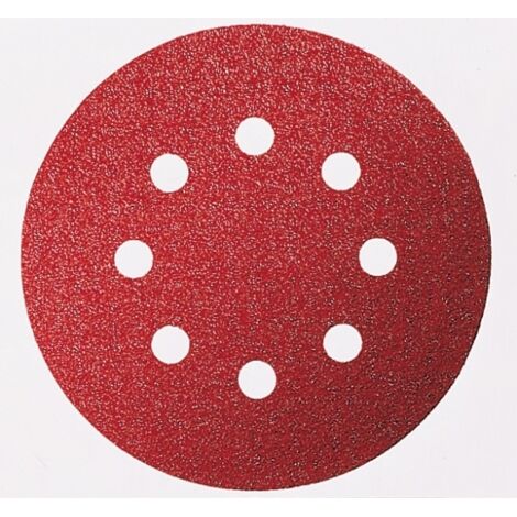 Bosch – Lot de 25 feuilles abrasives pour ponceuse excentrique 125mm – Grain 40 très grossier – Système auto-agrippant – Pour bois et métal