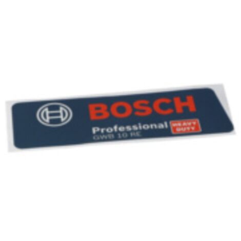 Etiquette Adhesive pour perceuse d'angle GWB 10RE BOSCH - 3601110599
