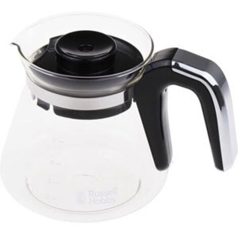 Verseuse en verre pour cafetière Russell Hobbs 1,25L – Bec verseur anti-goutte – Compatible modèles 24210 – 24001013057