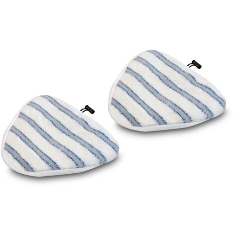 Polti - lot de 2 serpillières triangulaires pour nettoyeur balai (1/4)