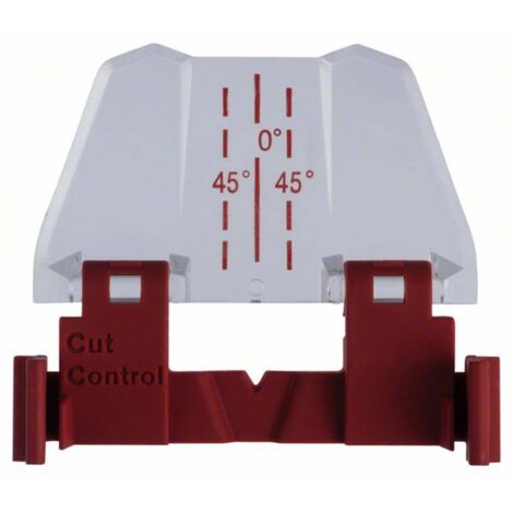 Bosch – Aide au guidage pour scie sauteuse – Système Cut-Control pour coupes précises à 0° et 45° – Conception robuste – 2609256981