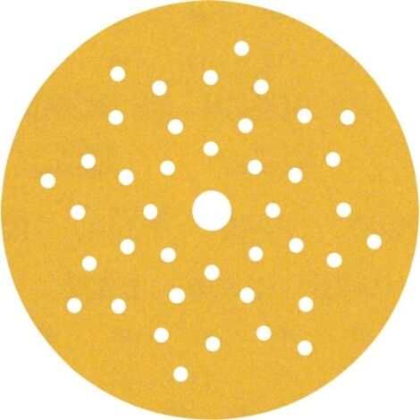 Bosch 50x Feuilles abrasives EXPERT C470 multi-trous (pour Peinture sur bois, Bois dur, O 125 mm, Grain 240, Professional Accessoire Ponceuse excentrique, Ponceuse excentrique) (1/5)