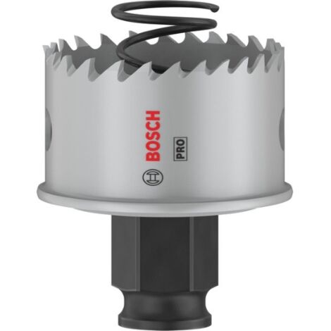 Bosch 1x Scie trepan PRO Sheet Metal Power Change Plus (pour Toles en acier inoxydable, Toles en acier, O 44 mm, Professional Accessoire Perceuses/visseuses rotatives)