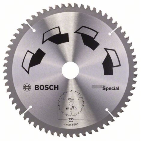BOSCH 2609256895 Lame de scie circulaire SPECIAL (1/2)