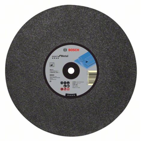 Bosch – Disque à tronçonner 355 mm 2608601238 – Pour métal – Ø alésage 25.4 mm – Épaisseur 2.8 mm – 30 dents – Expert pour coupe précise (1/5)