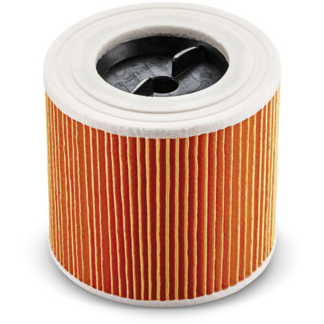 Karcher Filtre cartouche WD 2 / WD 3 / WD 2200 / 2250 / 3300 M / 3500 P /
A 2003 / 2004 / 2054 Me / 2120 / 2204 / 2254 Me / 2504 / 2554 Me / 2604 / 2654 Me / 2656 X+ / 2111 / 2251 / 2901