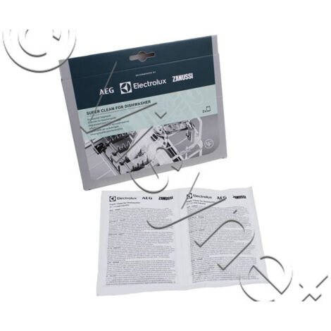 Electrolux - dégraissant super clean pour la-vaiselle (2 sachets) (1/2)