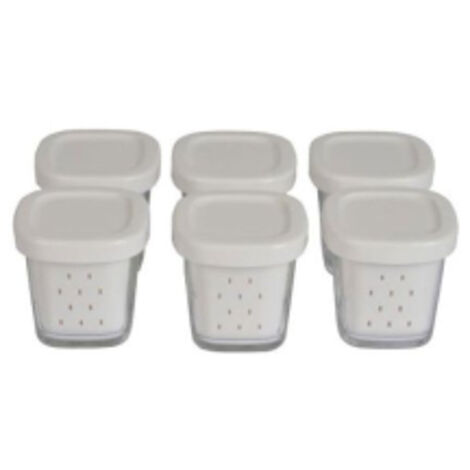 Seb XF100000 6 pots verre avec égouttoir Yaourtières Delices et Multi Delices