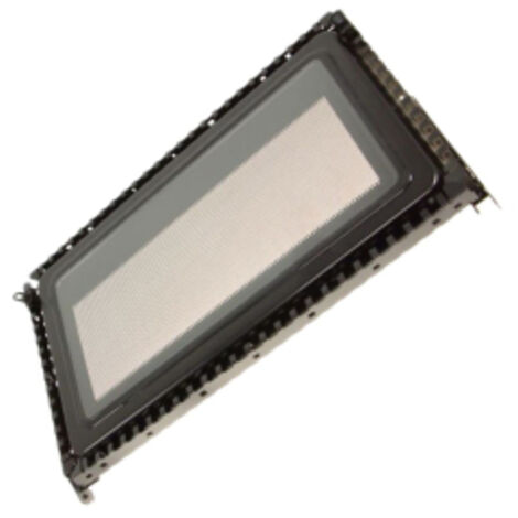 Porte avec vitre d'origine pour four micro-ondes – Compatible modèles 482000097458, C00858764 – Pièce détachée WHIRLPOOL
