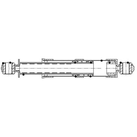Electrolux - amortisseur 60n - 8581322553513 - 7321424792528 (1/3)