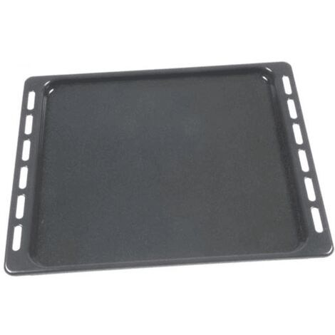 Whirlpool Lèche frite d'origine noir 387x447x18 mm (1/2)