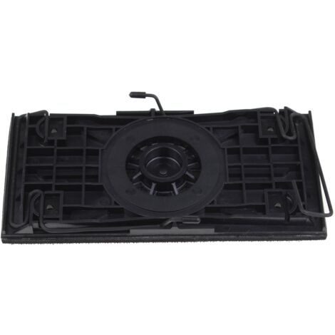 Plateau de ponçage pour ponceuse Black & Decker – Compatible avec abrasifs standards – Pour surfaces en bois, métal et plastique