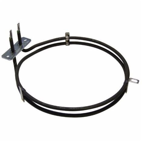 Élément ventilateur électrique pour four Whirlpool – Compatible Ignis – Pièce détachée – Longueur 30cm – Puissance 2000W