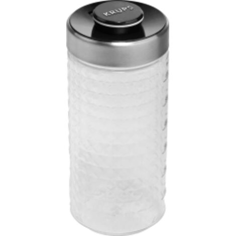 KRUPS Pot a Lait 600 ml  Mousse de Lait Cremeuse  Compatible Machines Expresso Automatiques KRUPS  Cappuccino, Latte Macchiato, Caffe Latte  Accessoire XS804000, Gris