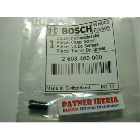 Vis de rechange pour scies GST et PST 2603400000 – Matériaux de haute qualité – Compatibilité parfaite avec outils Bosch