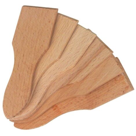 Spatules a raclette lot de 6 spatules 141393 (1/2)