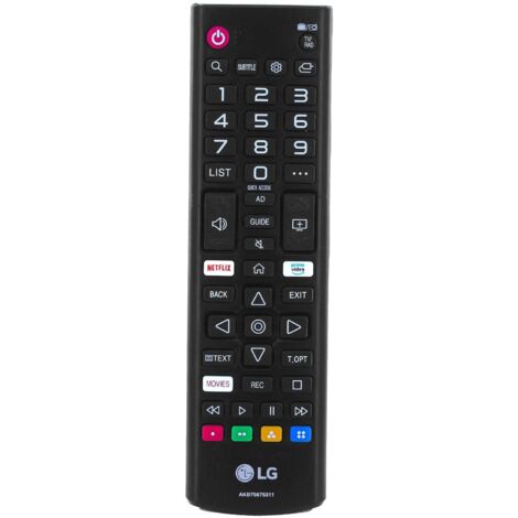 Telecommande d'origine pour TV Smart LED LG - Boutons Netflix & Amazon Prime - AKB75675325