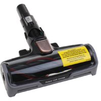 Buse d'aspiration turbo noire 25,2V – Accessoire pour aspirateur – Compatible avec sacs Rowenta – Pour nettoyage en profondeur