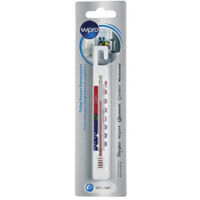 Thermomètre pour réfrigérateur et congélateur – Plastique blanc – Dimensions 1,8 x 0,6 x 15,3 cm – Précision de mesure – Wpro